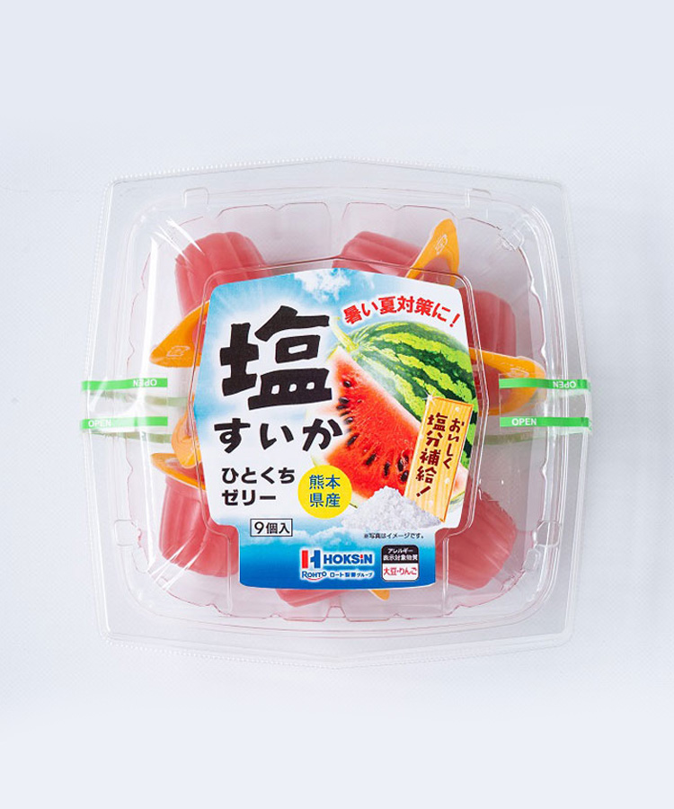 熊本県産塩すいかひとくちゼリー